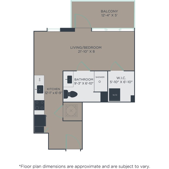 S3 Floor Plan at Link Apartments® H Street, Washington, DC