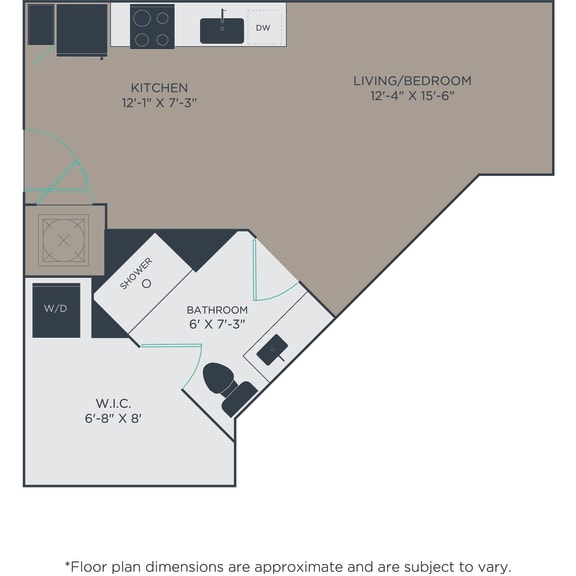 S6 Floor Plan at Link Apartments&#xAE; H Street, Washington