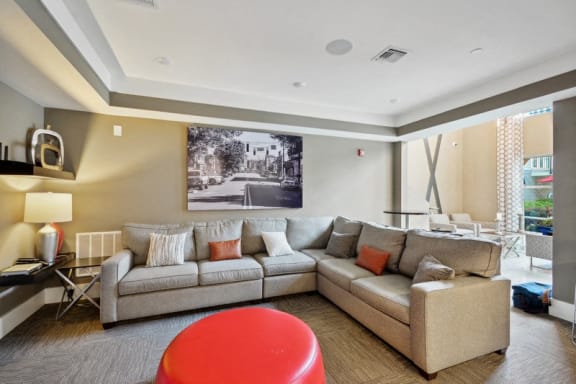 Club Room at Link Apartments® Brookstown