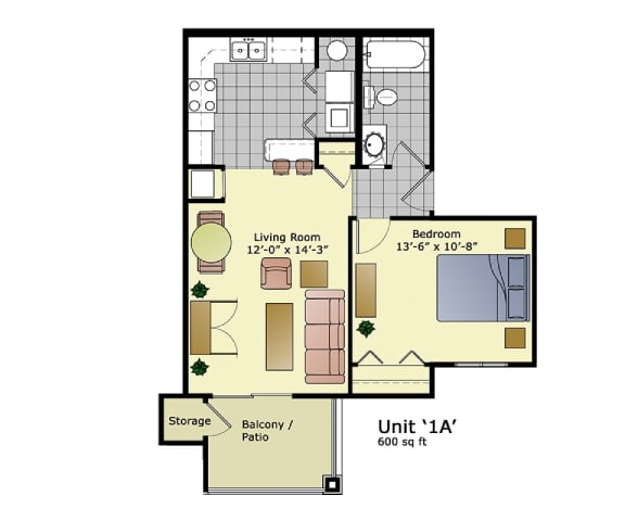 a floor plan of a bedroom floor plan with bedrooms and a living room