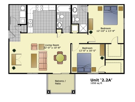 the floor plan for the second level of a house