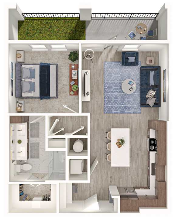 A series of images showing different rooms of a house.