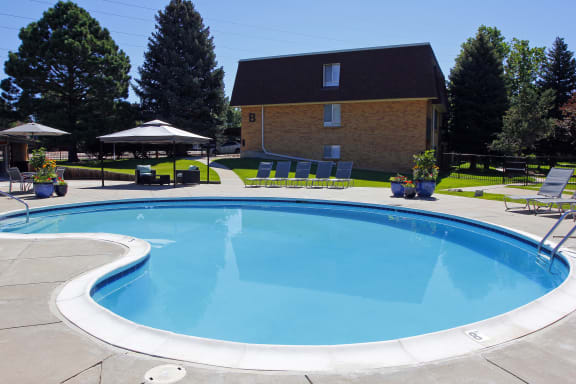 Beautiful Pool Views at 3300 Tamarac Apartments