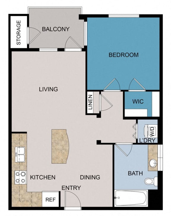 a blueprint of a floor plan of a house