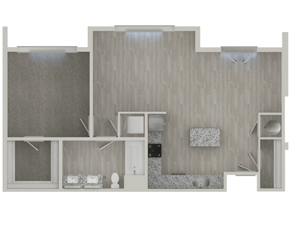 A2 floor plan