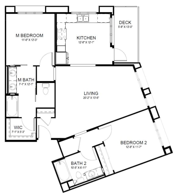 B6 floor plan