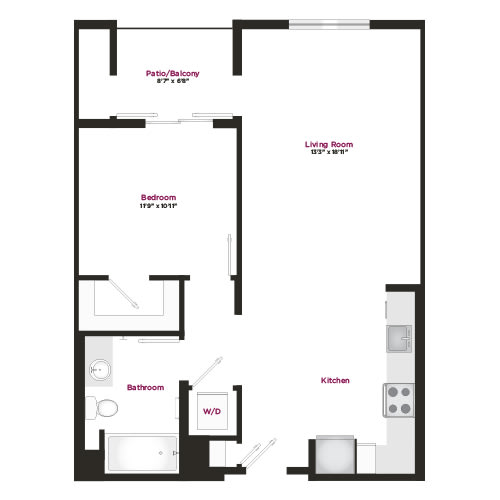 A6 floor plan