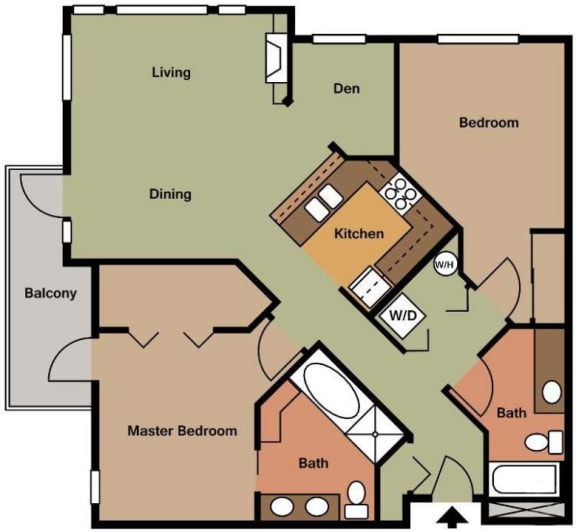 1 & 2 Bedroom Apartments in North Portland Maddox Apartments