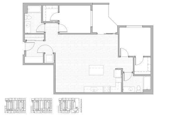 B4 floor plan at Neon Local