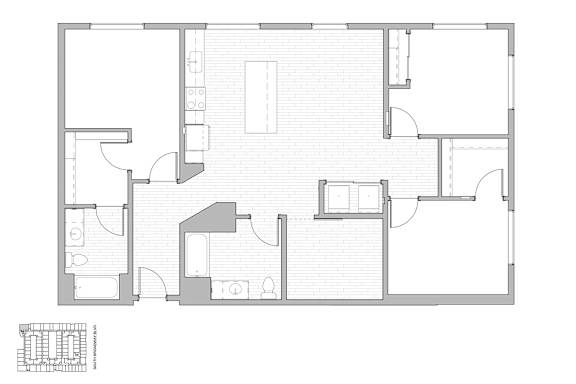 C2 floor plan at Neon Local