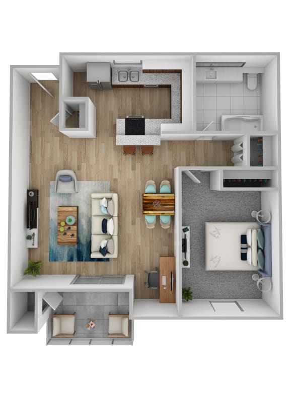 A2 floor plan