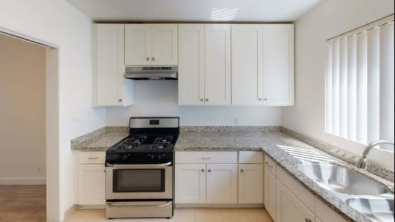 Floor Plan  Kitchen at Sylvan Gardens,California