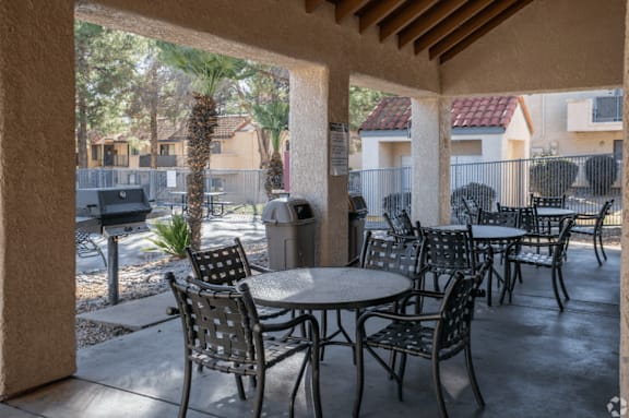 Modern Grill Area at Mountain Vista, Sierra Vista, Arizona