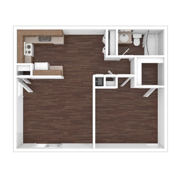 a1 floor plan studio apartments for rent