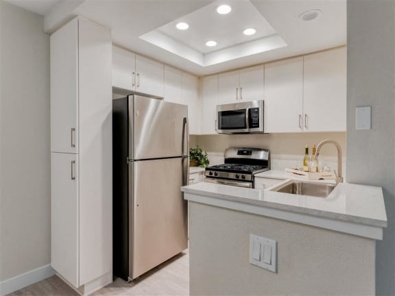 Kitchen  at Laguna Gardens Apts., Laguna Niguel, California