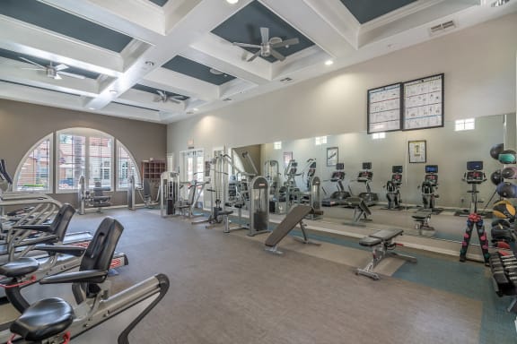 Two Level Fitness Center at Sonoma at Porter Ranch, California, 91326