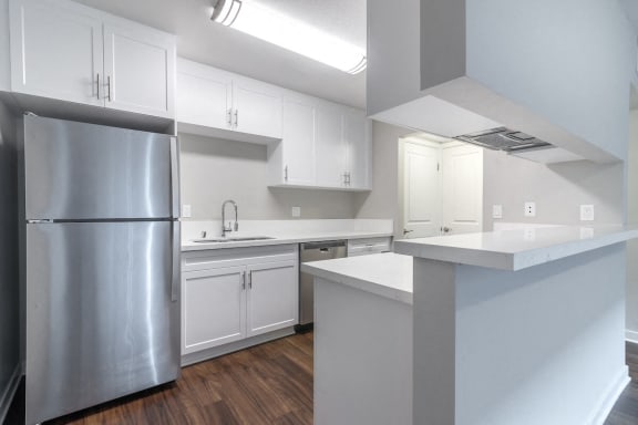 Island Kitchen at Beverly Plaza Apartments, Long Beach, California