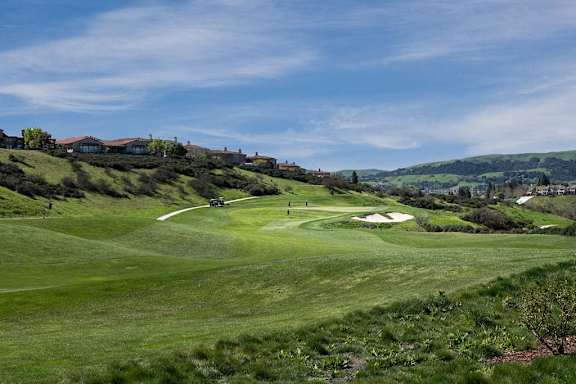 a golf course view at Cornerstone at Gale Ranch Apartments, San Ramon, CA