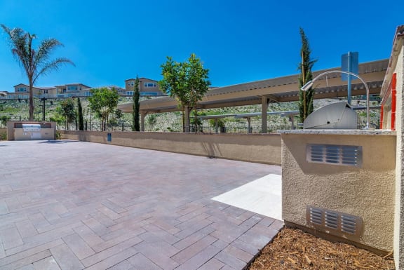 BBQ outdoor at Portola Senior Apartments, Carlsbad, CA, 92010