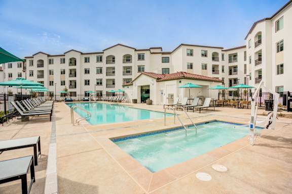 Pool With Sundecks at Pradera Apartments, San Ramon, CA,  94582