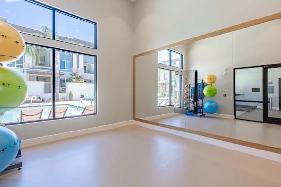 Spacious Yoga Room at The Overlook Santa Clarita, Santa Clarita, 91350