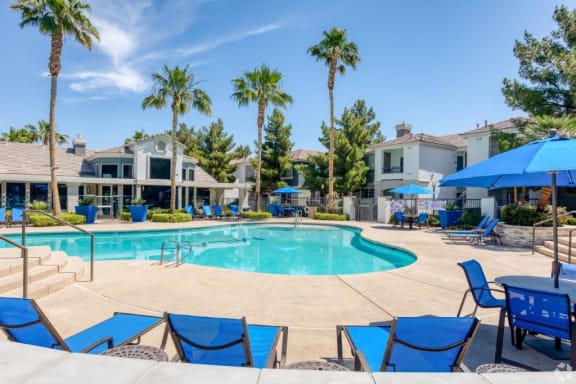 Swimming pool1 at Milan Apartment Townhomes, Nevada