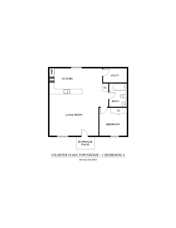 a 1 bedroom floor plan  clearlake