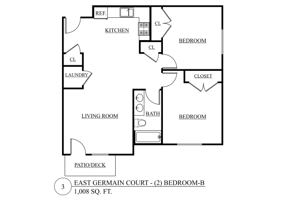 a floor plan of a house with a bedroom and a living room