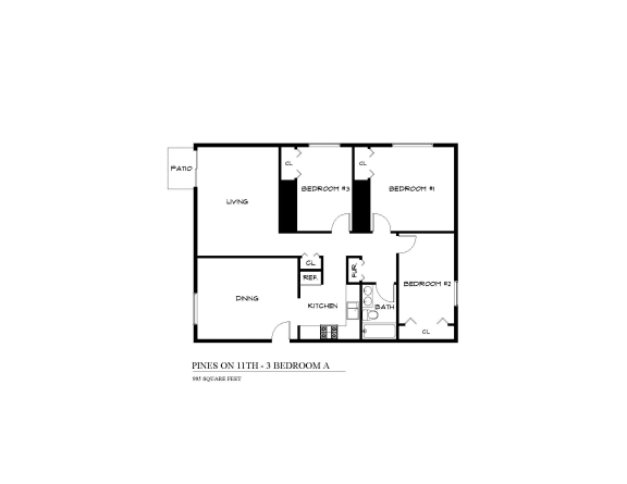 the plan of the third floor of the prison cell