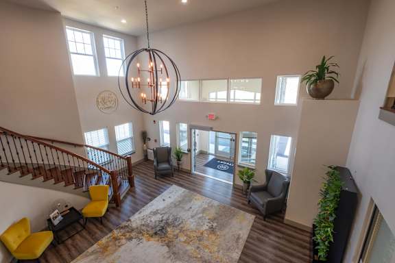 clubhouse interior at Ritchey Reserve Apartments, Fishers, Indiana