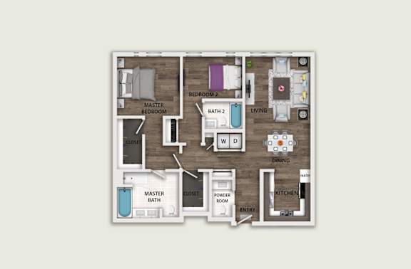 Floor Plan  a floor plan is shown with a bedroom and a living room