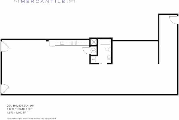Floor Plan  a floor plan of a house with a bedroom and a bathroom