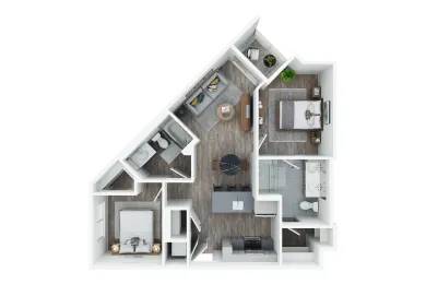Floor Plan  an image of a floor plan of a house