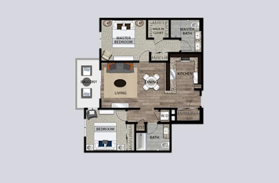 Floor Plan  the residencia floor plan  448 sq ft