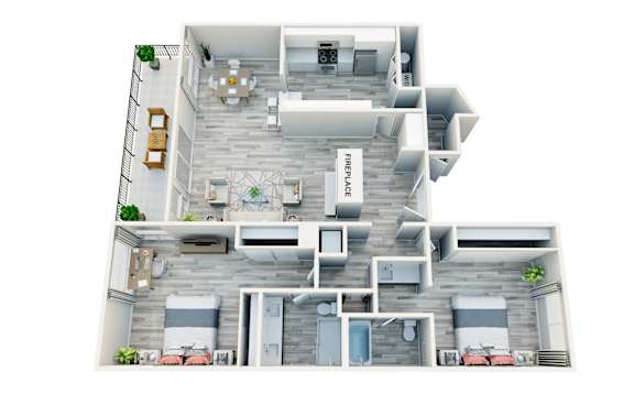 Floor Plan  a floor plan of a house with a bedroom and a living room