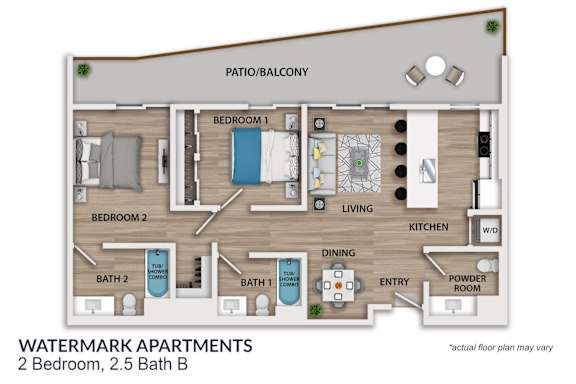 a floor plan of a room with a bathroom and a bedroom
