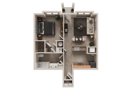 Ash Floor Plan at The Crest at Elm Tree, Pennsylvania 17552
