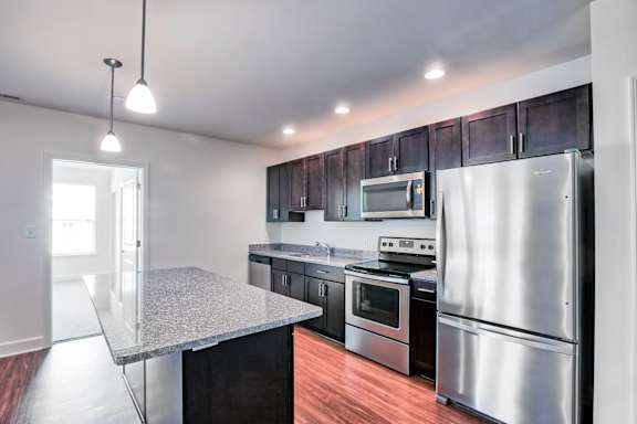 Bright Kitchen at Iroquois Village, New York, 12309