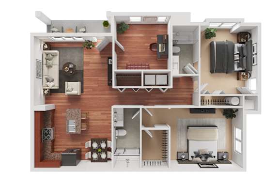 Capstone Floor Plan at Meridian West Shore, Mechanicsburg Pennsylvania