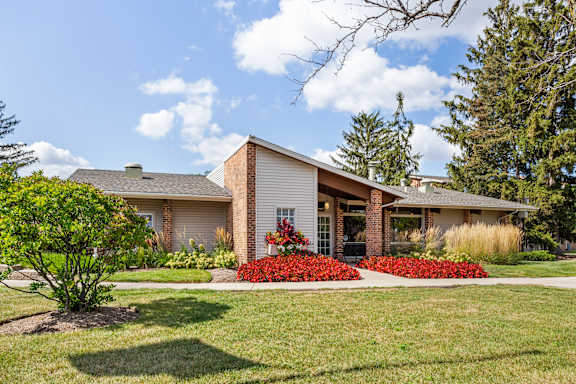 Property Exterior at fifty9 Grove Apartments, Illinois