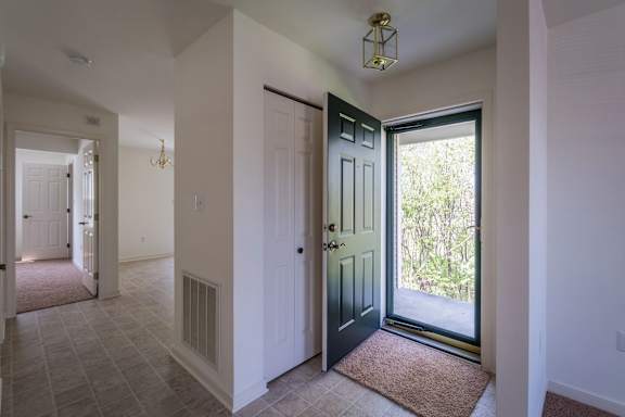 Hallway View at Highlands at Warwick Apartments, Lilitz, PA 17543