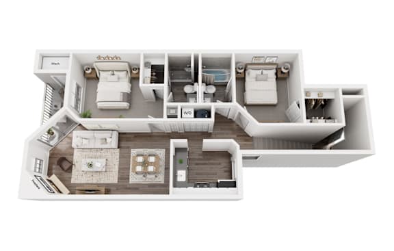 Floor Plan  Manchester Upper Floorplan at Woodland Meadows, Clinton Township, MI, 48035