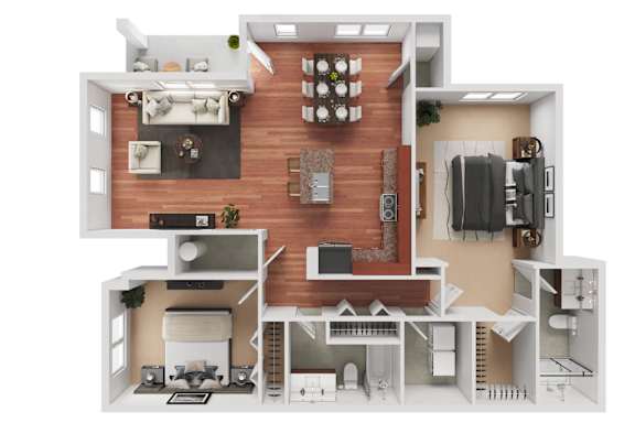 Zenith Floor Plan at Meridian West Shore, Mechanicsburg, PA 17055