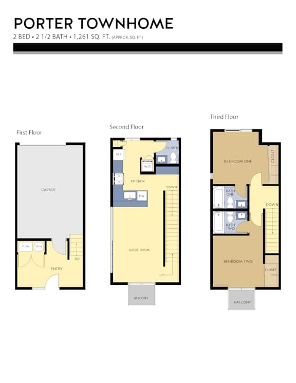 2 bed 2 bath I at Liberty Square Apartments - Saltlake City, UT Apartments, Saltlake City, Utah