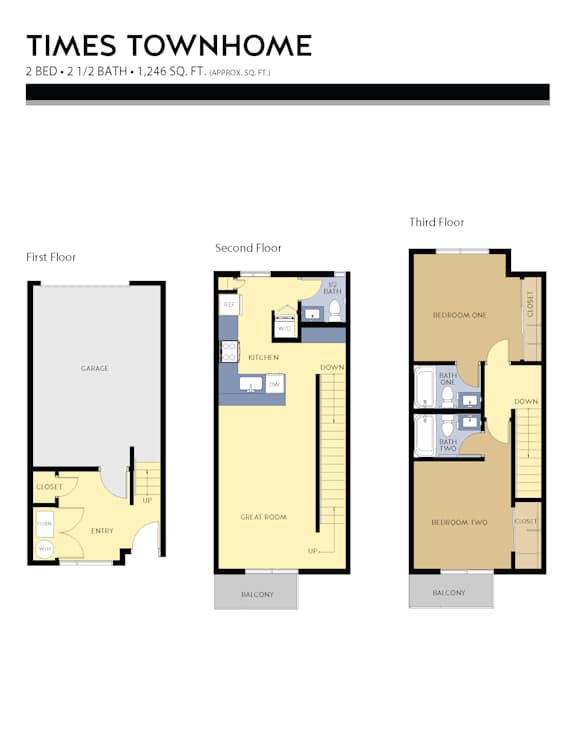 2 bed 2 bath H at Liberty Square Apartments - Saltlake City, UT Apartments, Utah, 84102