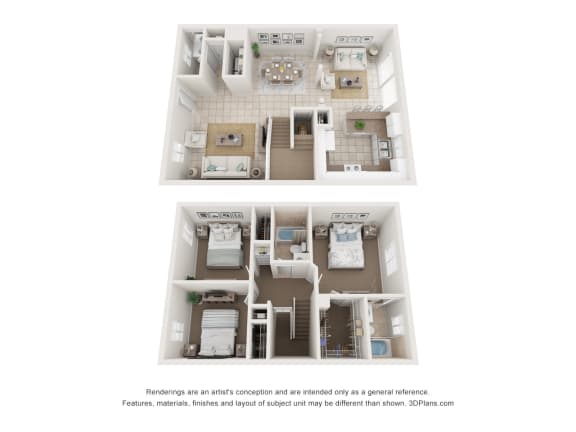 Floor Plan  TH3