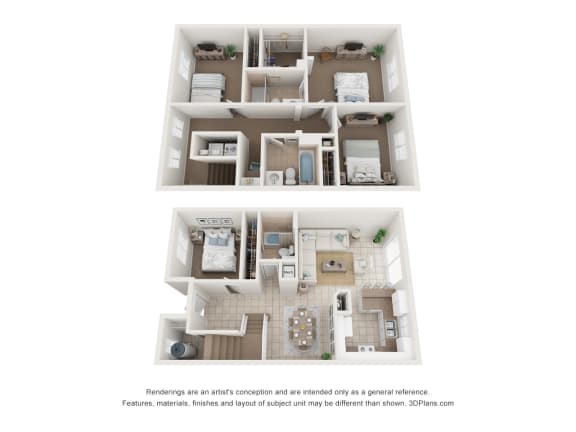 Floor Plan  TH4 Renovated