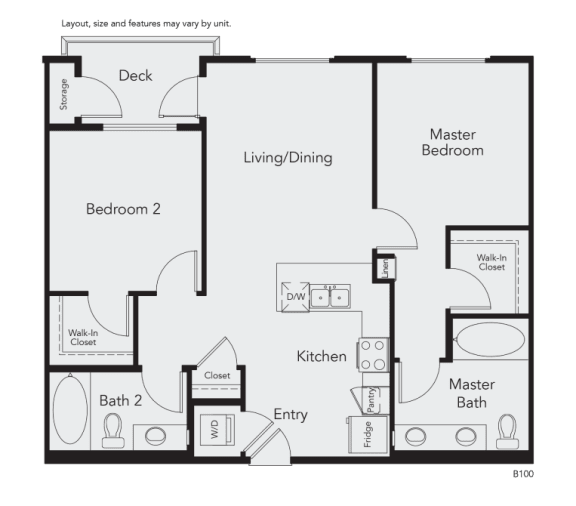 a floor plan of a house with a bedroom and a living room