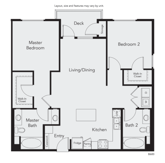 a floor plan of a house with a bedroom and a living room
