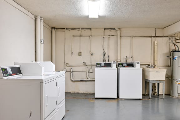 Crown East laundry facilities